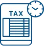 Tax preparation and compliance icon